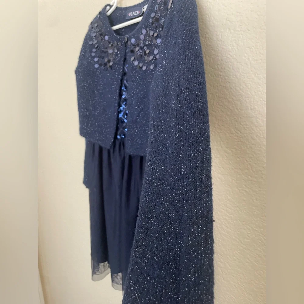 The Children's Place Navy Blue Formal Dress